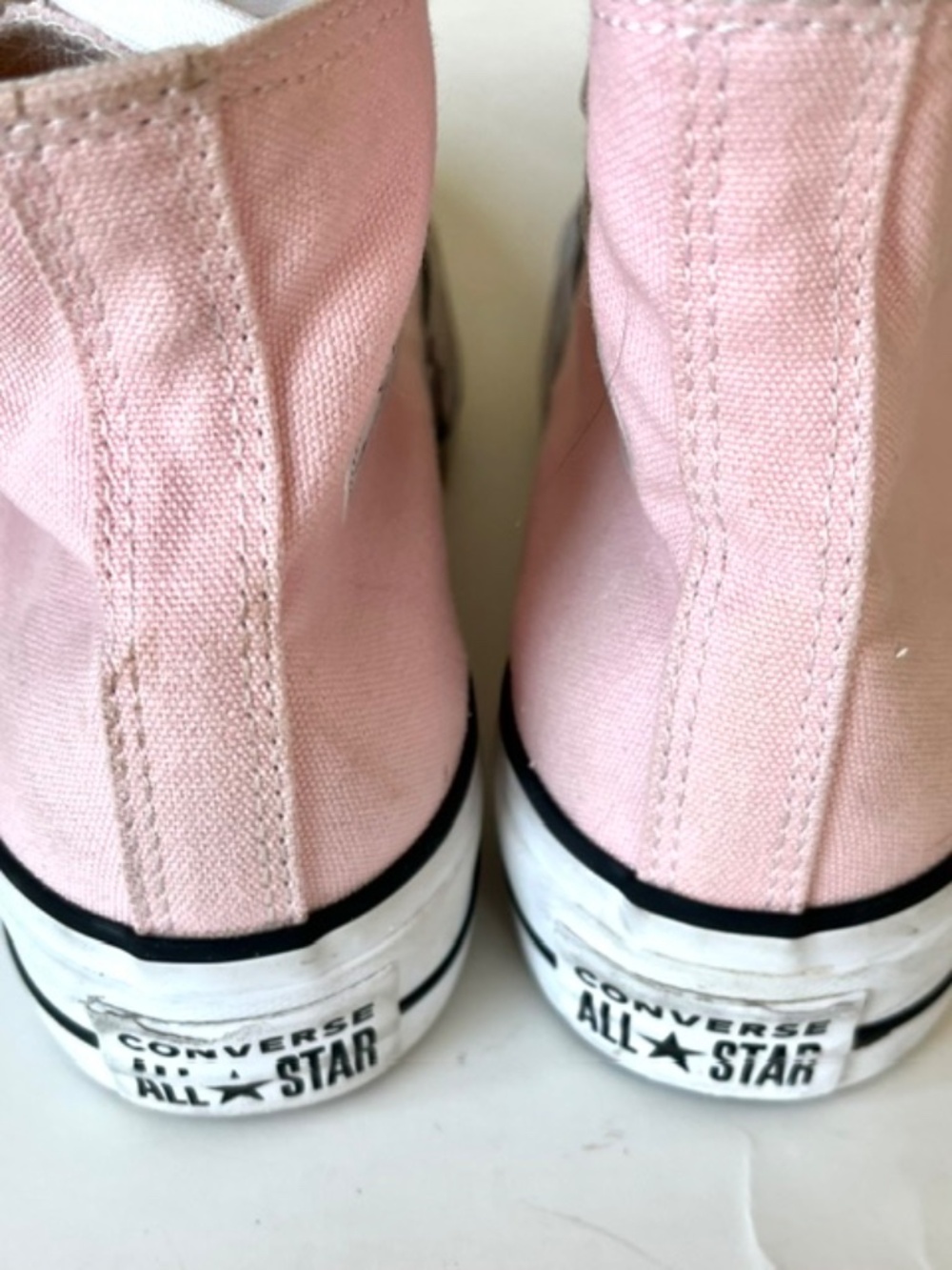 Converse Chuck Taylor All Star Lift Hi Donut Glaze Platform Sneakers Women's 6 - Picture 3 of 6